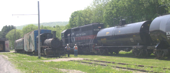 Two locomotives